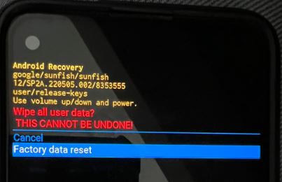 Factory Reset Android Phone When Locked