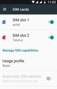 SIM card not recognized android
