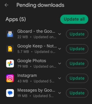 Update Messenger App to Fix Messenger not working on Facebook