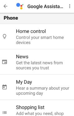 Adjust Google Assistant settings in pixel phone