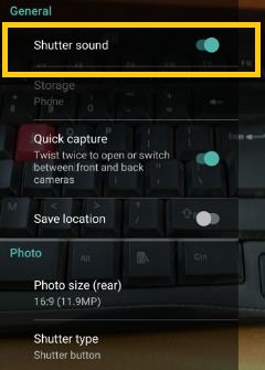Enable camera shutter sound android nougat 7.0