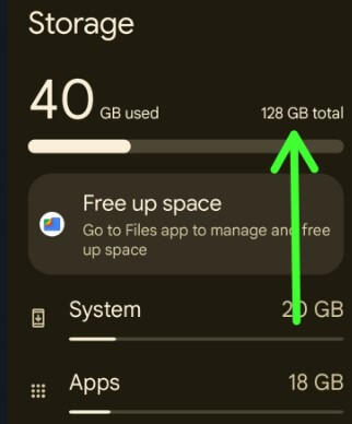 Free Up Space on your Android to Fix Error Code 504 Play Store