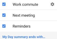 Google Assistant My Day feature