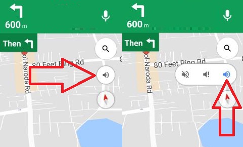 Google maps voice not working android