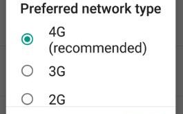 use network preference to save battery android