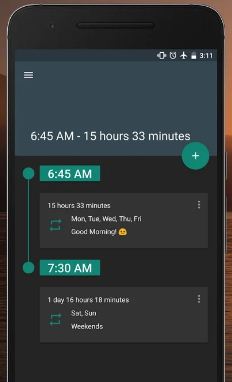 Alarm clock app for heavy sleepers