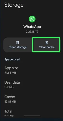 Clear App Cache on your Android Phone to Fix Restarting issues