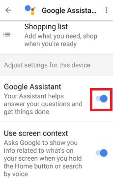 Fix Google Assistant not working
