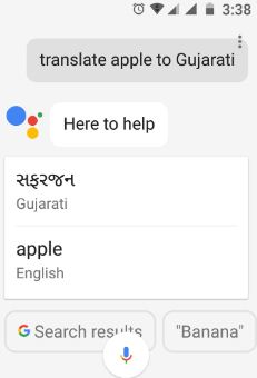 How to translate text on android phone