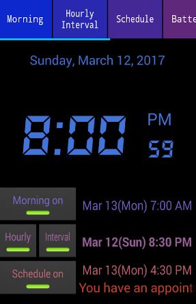 speaking alarm clock app android