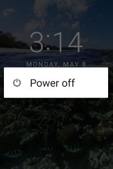 Power off android phone to fix error 4504 in android