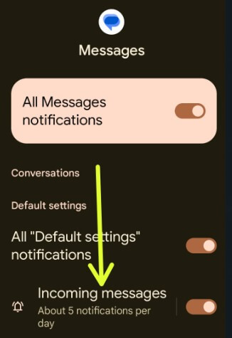 Set a Custom Ringtone for Messages App