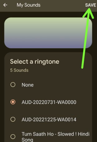 Set specific ringtones for contacts on Android