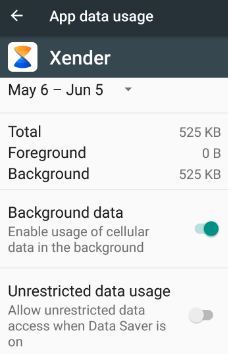 Unrestricted data usage on galaxy S8 device