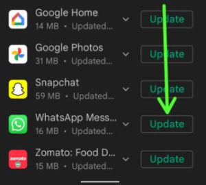 Check WhatsApp update on Android to fix WhatsApp Web Problem