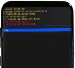 Clear cache partition on galaxy S8