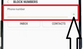 block messages on Samsung galaxy S8 and galaxy S8 plus