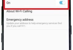 enable Wi-Fi calling on galaxy S8 and galaxy S8 plus