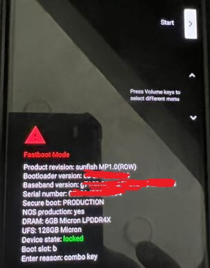 Factory reset Pixels using recovery mode settings