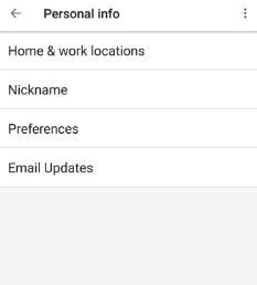 Google assistant personal information settings on pixel