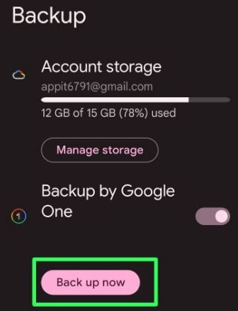 How to Backup Data on Google Pixel 6 Pro and Pixel 6