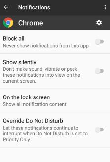 How to use notification channel android O device