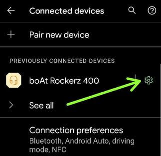 Remove All Bletooth Paired to Fix Pixel Bluetooth Problem