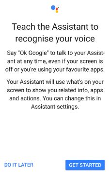 Teach assistant to recognise your voice in pixel