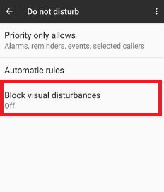 Turn off block visual disturbances Pixel XL