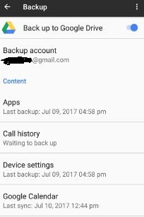 backup and restore data on Google Pixel phone