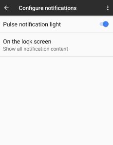 enable pulse notification light on Pixel and Pixel XL
