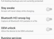 Enable USB debugging on Galaxy S8 plus