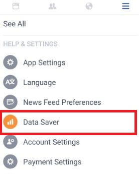 Reduce mobile data usage in facebook on Android phone
