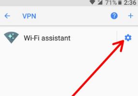 Use Wi-Fi assistant on android Oreo 8.0