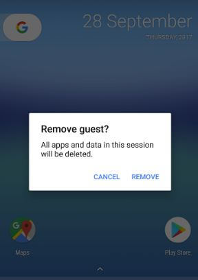 Remove Guest user on android 8.0 Oreo