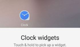 Use widgets on android Oreo home screen