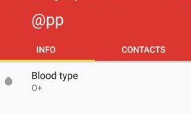 Add emergency information to android Oreo lock screen
