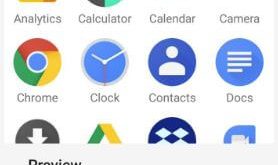 Change icon size in Google Pixel 2 and Pixel 2 XL