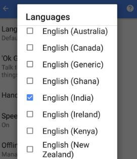 Change language in Oreo to fix OK Google not working