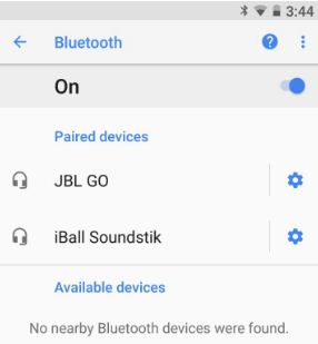 Enable Bluetooth in android Oreo 8.0