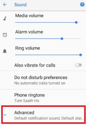 Pixel 2 and Pixel 2 XL Sound settings