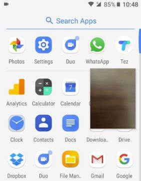 Use PIP mode on Google Duo app in android 8.0 Oreo