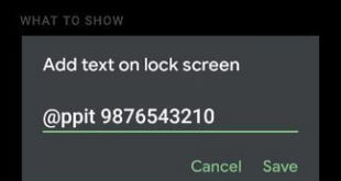 How to Set Lock Screen Message on Pixel 2 and Pixel 2 XL