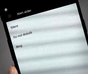OnePlus 5T Alert Slider options