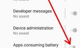 Disable apps consuming battery in android 8.1 Oreo