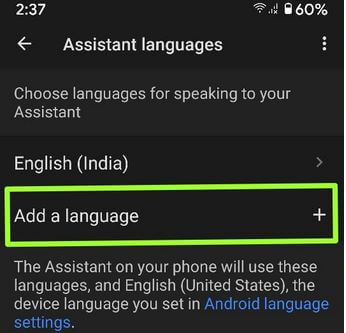 How to Fix Google Assistant Language Not Access on Android