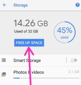 How to free up space on android Oreo 8.0