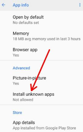 Install unknown apps on OnePlu 5
