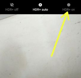 Turn on camera HDR+on Pixel 2 and Pixel 2 XL Oreo