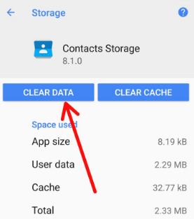 Can’t sync Google contacts in Oreo